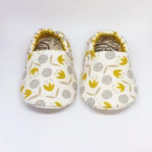 Marque distributeur taille personnalisée chaussons hiver en coton biologique zutano pour bébé ensemble chaussons nouveau-né fille coton biologique - Product Image 1