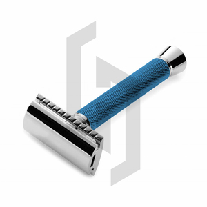 <b>Single</b> <b>Blade</b> Brass Handle Double Edge Butterfly Shaving <b>Razor</b> Manual Safety for Hair & Underarm Shaving Stainless Steel <b>Blade</b> - Product Image 4