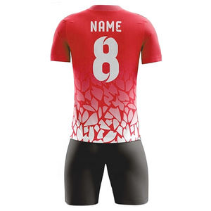 Venta al por mayor personalizado sublimación uniformes de fútbol OEM ODM transpirable fútbol Jersey hombres ropa de equipo - Product Image 2