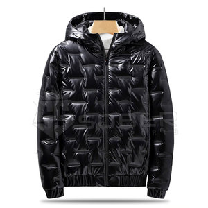 Men's Heated Winter Puffer <b>Jacket</b> with Stand Collar Outdoor Warm Clothing for Winter Sports and Activities - Product Image 1