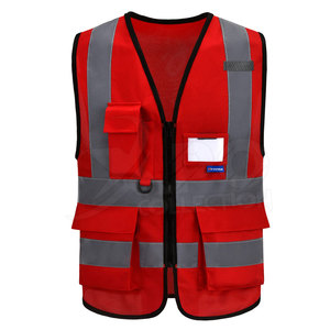 Chaleco de Seguridad Táctico de Alta Visibilidad con Servicio OEM, Logotipo Personalizado, Impermeable, con Luz LED Intermitente, Resistente - Product Image 1