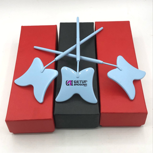 กระจกต่อขนตาสำหรับต่อขนตาสีฟ้าฟ้าท้องฟ้าเป็นสแตนเลสอุปกรณ์เสริมความงามออกแบบโลโก้ได้ตามต้องการ - Product Image 1