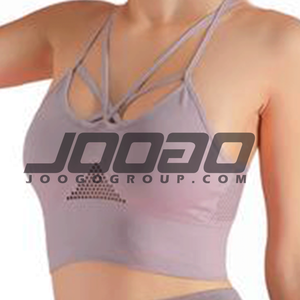 customised women yoga workout fitness breathable sports <b>bra</b> - Product Image 1