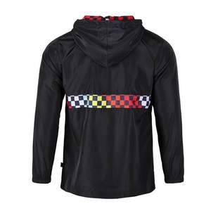 เสื้อกันลมกันน้ำน้ำหนักเบาของผู้ชายสำหรับฤดูใบไม้ร่วงซิปด้านหน้าเป็นมิตรกับสิ่งแวดล้อม - Product Image 3