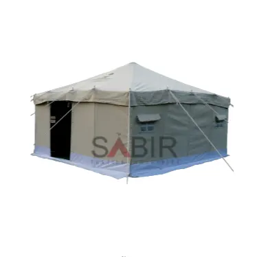 Disesuaikan Arab Kanvas Berkemah Luar Ruangan Gurun Tenda Mewah Darurat Bantuan Kamp Pengungsi untuk Pasar Timur Tengah