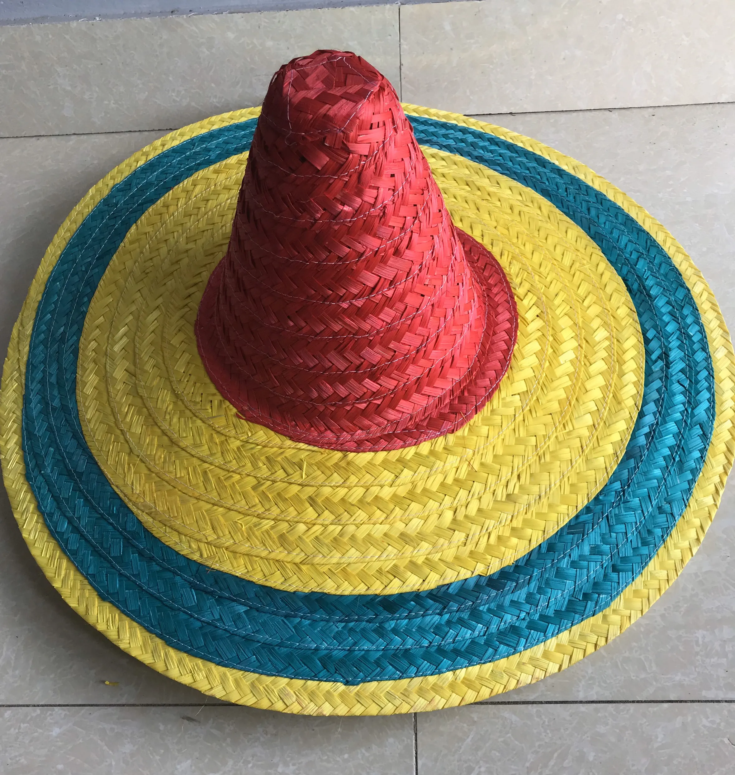 Natural Straw Mini Sombrero Mini Mexican hat, Tabletop Party Supplies, Fiesta Party Birthday Party Decorations
