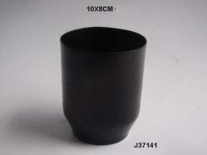 Portavelas con acabado martillado de cobre sólido, Cubierta superior de pulido de espejo, accesorio de recipiente de vela incluido para decoraciones navideñas - Product Image 6