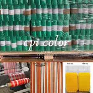 Red/Yellow/Blue/Green Color Masterbatch + CaCO3 Filler Masterbatch + PP/LLDPE/HDPE Virgin-Giải Pháp Tốt Nhất Cho Các Sản Phẩm Nhựa