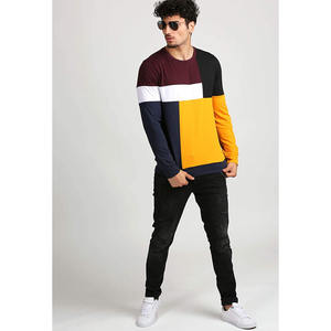 Camiseta ecológica transpirable de manga larga con cuello redondo de algodón 100% Unisex personalizada de alta calidad para hombre con logotipo personalizado - Product Image 4