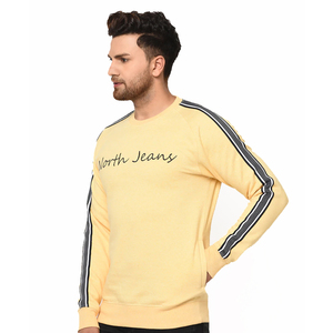 เสื้อสเวตเตอร์คอกลมสำหรับผู้ชายไซส์พิเศษใส่สบายกันรอยยับสำหรับผู้ชาย - Product Image 3