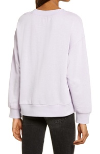 Sweat-shirts à capuche pour femmes, style panneau personnalisé avec logo, en coton de haute qualité, imperméables, à séchage rapide, en polaire, blancs, longs et oversize, hiver 2026 - Product Image 5