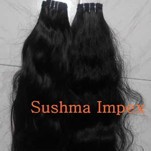 ผมแท้แบบตรงจากอินเดีย ยี่ห้อ Remy แบบไม่ผ่านการแปรรูป  แบบเย็บสองชั้นด้วยเครื่องจักร สำหรับต่อผม - Product Image 3