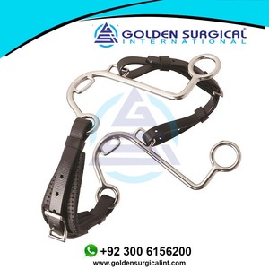 Hackamore-brocas de doble barbilla cómodas, venta al por mayor - Product Image 3