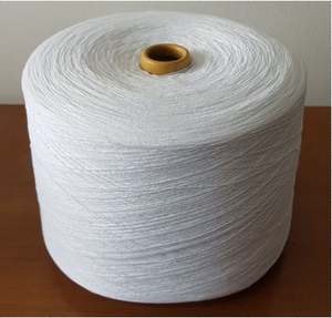 Articles chauds! Recyclé 18/2 NE coton/Polyester Rossowhite fil teint fil à tricoter fil mélangé pour la couture et le tissage de serviettes - Product Image 4