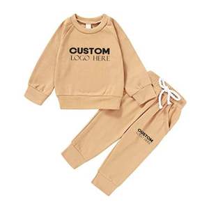 2023 Design personnalisé bleu Royal hiver bébé 2 pièces enfants survêtements ensemble/survêtement pour enfants survêtement vêtements chez Fox APPARELS Co - Product Image 5