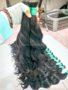 ผมแท้แบบเรมี่จากอินโดนีเซีย ลอนใหญ่ สีดำธรรมชาติ บราซิลเลียน ขนาด 8-36 นิ้ว ลอนยาว 28-30 นิ้ว น้ำหนัก 100 กรัม - Product Image 6