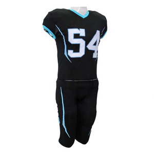 Conjunto de uniformes de fútbol americano de talla grande para jóvenes, ropa deportiva transpirable OEM y servicio personalizable del equipo S - Product Image 2