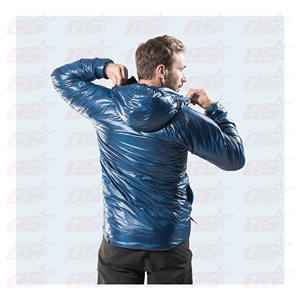 De los hombres con capucha de invierno pato abajo chaquetas gruesa caliente de calidad superior abrigos de hombre - Product Image 2
