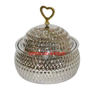 Olla de acero inoxidable hecha a mano de alta calidad minimalista de lujo cazuela plato clásico elegante al por mayor de lujo nueva comida de Metal - Product Image 5