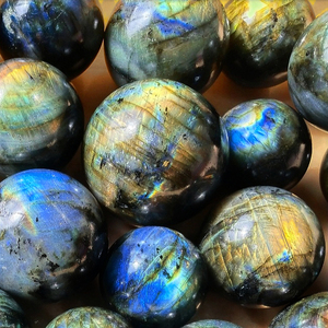 Support sphérique en métal pour sculpture de labradorite, cœur en quartz rose, sphère de cristal, support de pierres précieuses naturelles, fournisseur en gros, article cadeau - Product Image 5