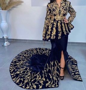 STYLISH CAFTAN DRESS EMBROIDERY OF DABKA, CRYSTAL GLASS BEADS,GLASS STONE WORK FOR PARTY-WEAR @ 2022 - Product Image 1