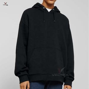 Sudaderas con Capucha de Forro Polar Bordadas Personalizadas de Talla Grande, de Poliéster/Algodón de Alta Calidad, Multicolor, al por Mayor, con Patrón Sólido y Tejido de Punto - Product Image 1