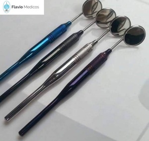 ด้ามจับกระจกสแตนเลสมือจับปากเครื่องมือทันตกรรม - Product Image 4
