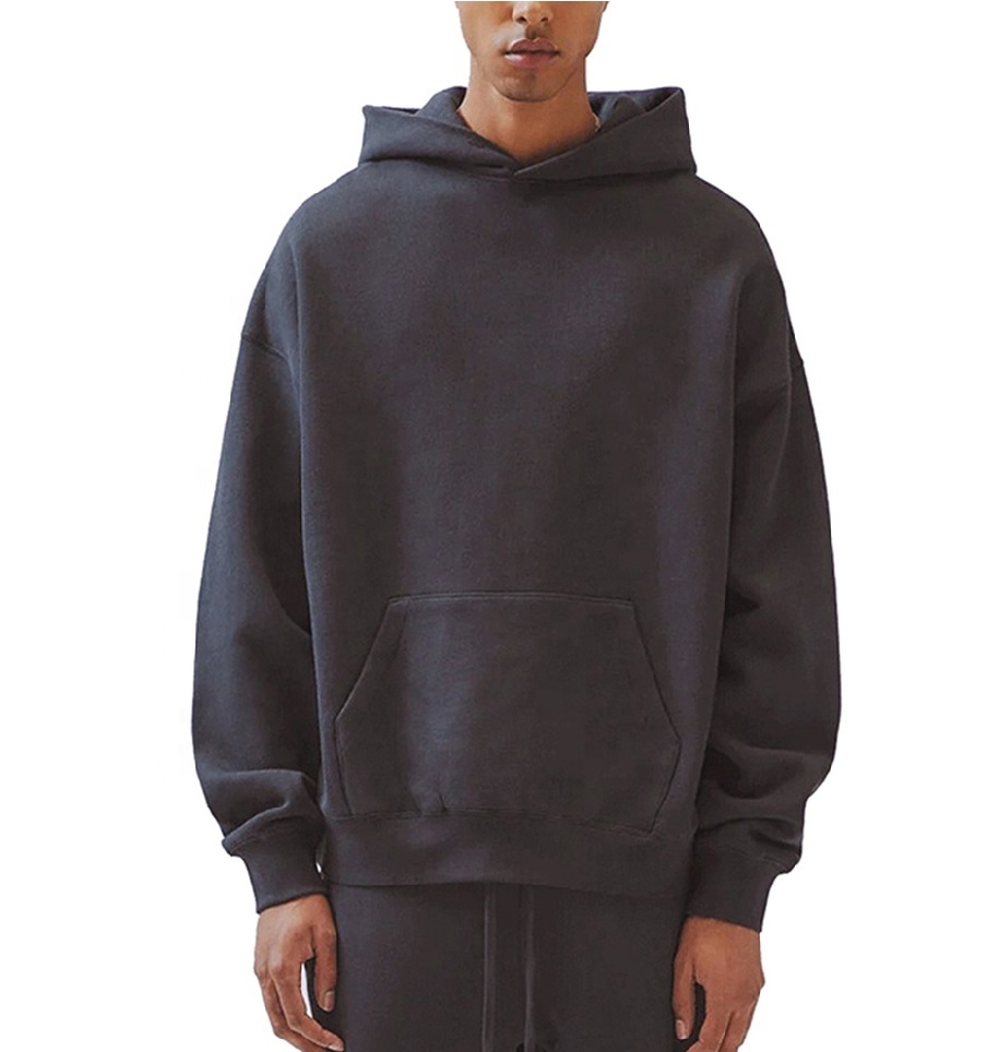 Sweat à Capuche Homme Grande Taille - Coupe Décontractée, Poche Kangourou - Polaire Chaude - Pour Tous Les Jours, Sport, Travail - 11