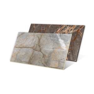 Carreaux de porcelaine de Gres en céramique vitrifiés émaillés entièrement polis de conception de marbre de haute résolution 600x1200mm pour la grande villa de luxe. - Product Image 1