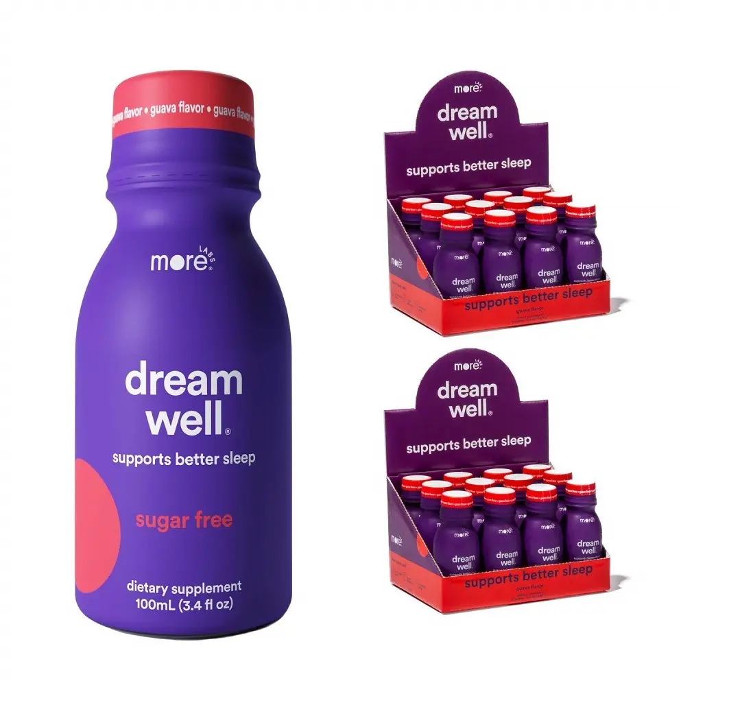 Dream Well By More Labs Caffeine Detox Ổi Hương Vị Ngủ Uống Không Chứa Đường Từ Hàn Quốc