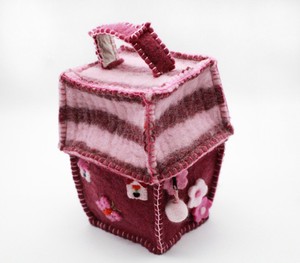 ถุงผ้าสักหลาดขนแกะสำหรับเด็กเป็นมิตรกับสิ่งแวดล้อม, ถุงผ้าสักหลาดสักหลาดขนแกะสำหรับตกแต่งบ้าน - Product Image 1