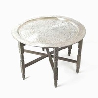 Mesa de centro de metal de diseño moderno hecho a mano con tapa de espejo color personalizado mesa auxiliar de lujo uso en el hogar mesa auxiliar de lujo al por mayor