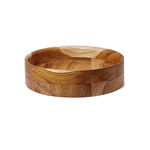 Bols en bois modernes vintage écologiques avec design sculpté caractéristique durable pour l'hôtel et le restaurant servant - Product Image 1