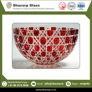 Nouveau bol en cristal de bougie de concepteur le plus vendu pour la décoration à la maison bol en verre de luxe à bas prix - Product Image 6