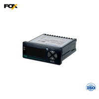 Contrôleur de température numérique CONOTEC FOX-2CD, contrôle de température à 2 étages, capteur d'entrée CA(K), 2 sorties relais
