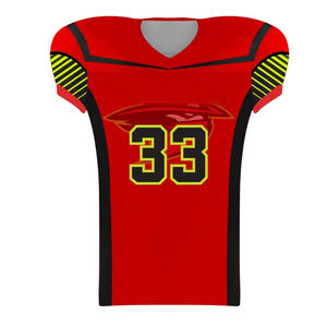 Vente en gros de maillots de football américain pour jeunes, kit d'uniformes de football américain personnalisés par sublimation avec logo personnalisé - Product Image 5