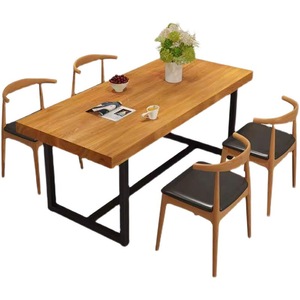 <strong>Used</strong> Restaurant Furniture Outdoor <strong>Dining</strong> Room Table <strong>Set</strong> <strong>4</strong> Wonderful Wooden <strong>Dining</strong> <strong>Chairs</strong> Attractive Modern <strong>Dining</strong> Table Oak - Product Image 4