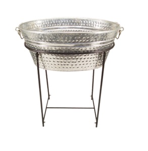 อ่างเครื่องดื่มทองแดงพร้อมขาตั้งทองแดง-น้ำแข็งและเครื่องดื่มหนัก - Product Image 3