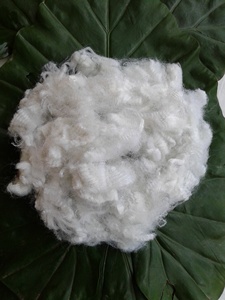 Fibra cortada de poliéster reciclada 15D HD, estilo hueco, Vikohasan sintético GRS, grado blanco, relleno de hilado certificado por el OEKO-TEX - Product Image 6