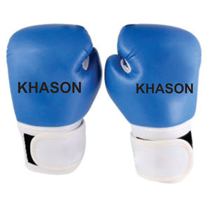 ถุงมือชกมวย KHASON แบบขายส่ง พร้อมโลโก้สั่งทำ สำหรับผู้ใหญ่ หนังวัว PU  ขนาด 8 ออนซ์ 12 ออนซ์ 14 ออนซ์  แบบมีสายรัด น้ำหนักเบา - Product Image 3