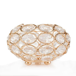 STYLISH <b>CRYSTAL</b> <b>CANDLE</b> HOLDER for WEDDING CENTERPIECE DECORATION HANDMADE MODERN LUXURY HOME DECORATION - Product Image 5