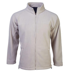 Zipper Polar Fleece Jacket Plain Warm Outwear Stand Collar Full <b>Zip</b>-<b>Up</b> Jacket Adult Plain <b>Black</b> <b>Men's</b> Polar Fleece Jackets - Product Image 2