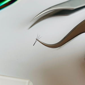 Nouveau En Acier Inoxydable Extension de Cils Pincettes Droite Courbes Volume Cils Brucelles - Product Image 2