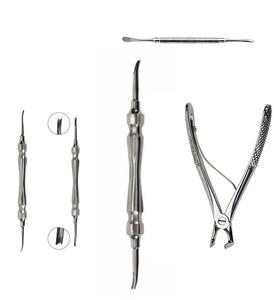5 pièces d'instruments spécialisés en acier inoxydable pour chirurgies dentaires - Product Image 3