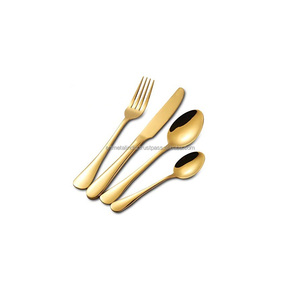 ENSEMBLE DE COUVERTS D'OR DE VENTE CHAUDE - Product Image 1