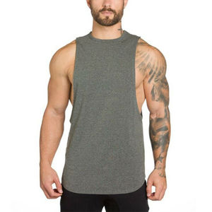 Nouveau débardeur noir sur mesure 2026 pour homme/garçon, collection été, en pur coton biologique - Product Image 4