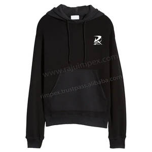 Sweat à capuche oversize en polaire de coton unisexe Streetwear d'hiver avec fermeture éclair taille XS Offre Spéciale en ligne Style actif solide - Product Image 4