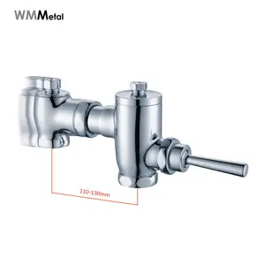 Katup Penyiram Kontrol Tangan, Kualitas Tinggi untuk Toilet Manual Flushometer WC Flush Valve