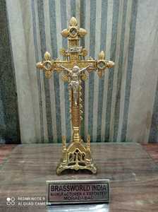 ALTER CROSS de latón de alta calidad, suministros de iglesia con crisol - Product Image 2