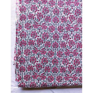 Tissu en coton imprimé à bloc de main polyvalent pour vêtements, - Product Image 3